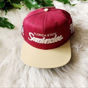 NWT FSU Flat Bill SnapBack